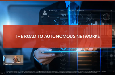 The Road to Autonomous Networks Webinar